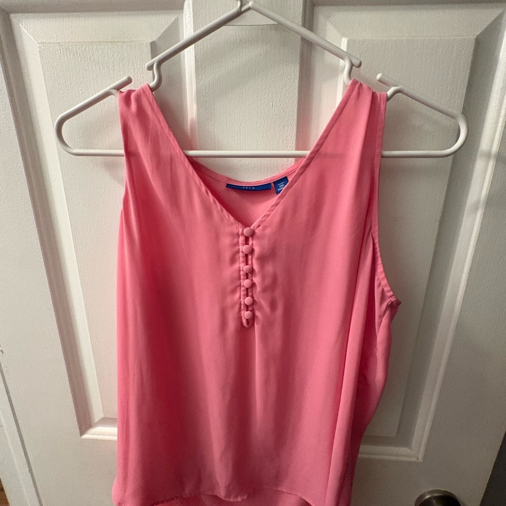 Apt. 9 Pink Sleeveless Women's Blouse